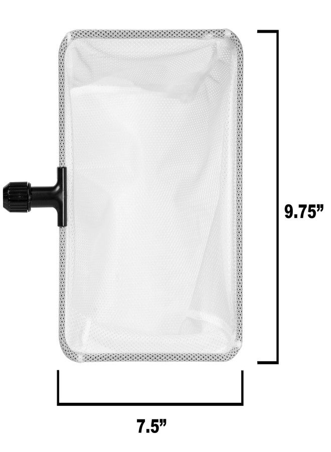 UNEAK - Large Aquarium Fish Net with Extendable 22"-33" Handle, Telescopic Fish Tank Nets, Fine Mesh Net for Fish and Shrimp Catching, Ponds, Creeks, and Aquariums - Image 2